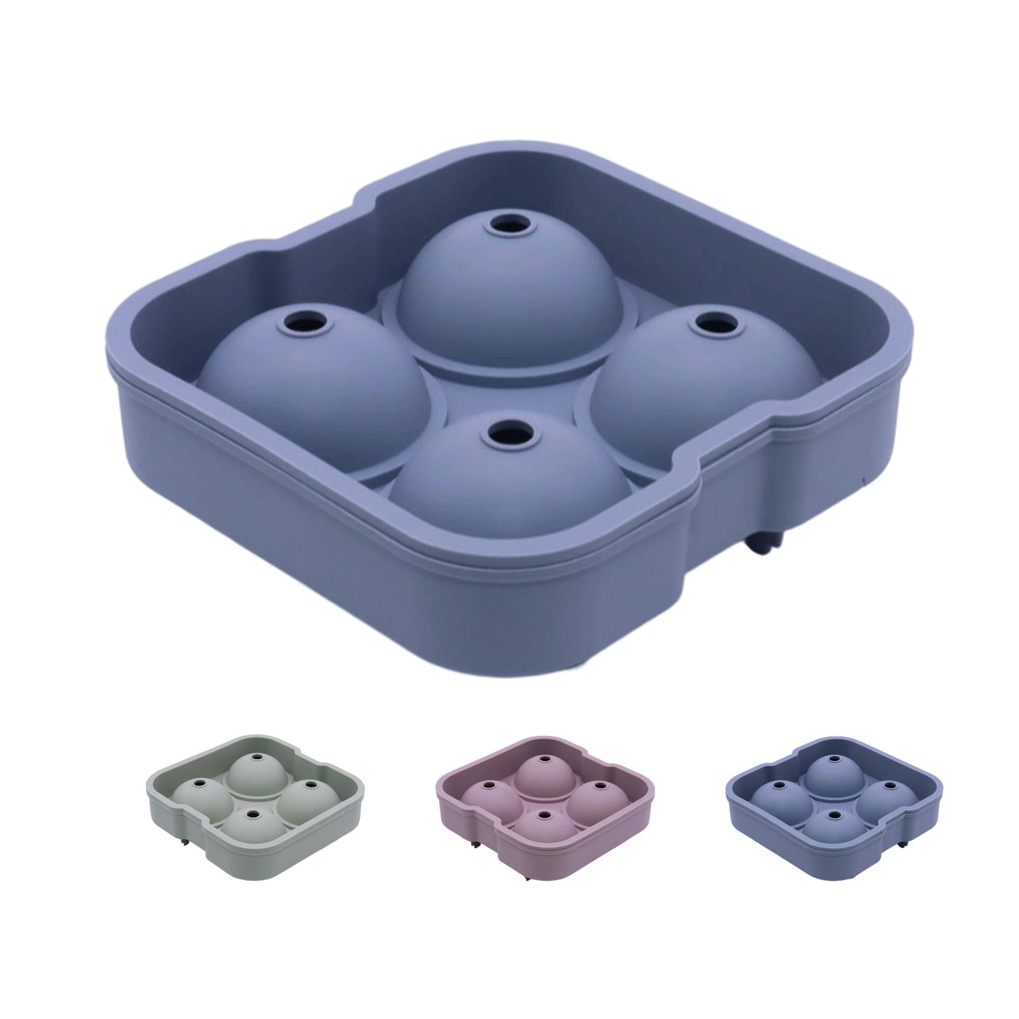 Food Grade Silicone Ice Ball Mold Flexible Design 6