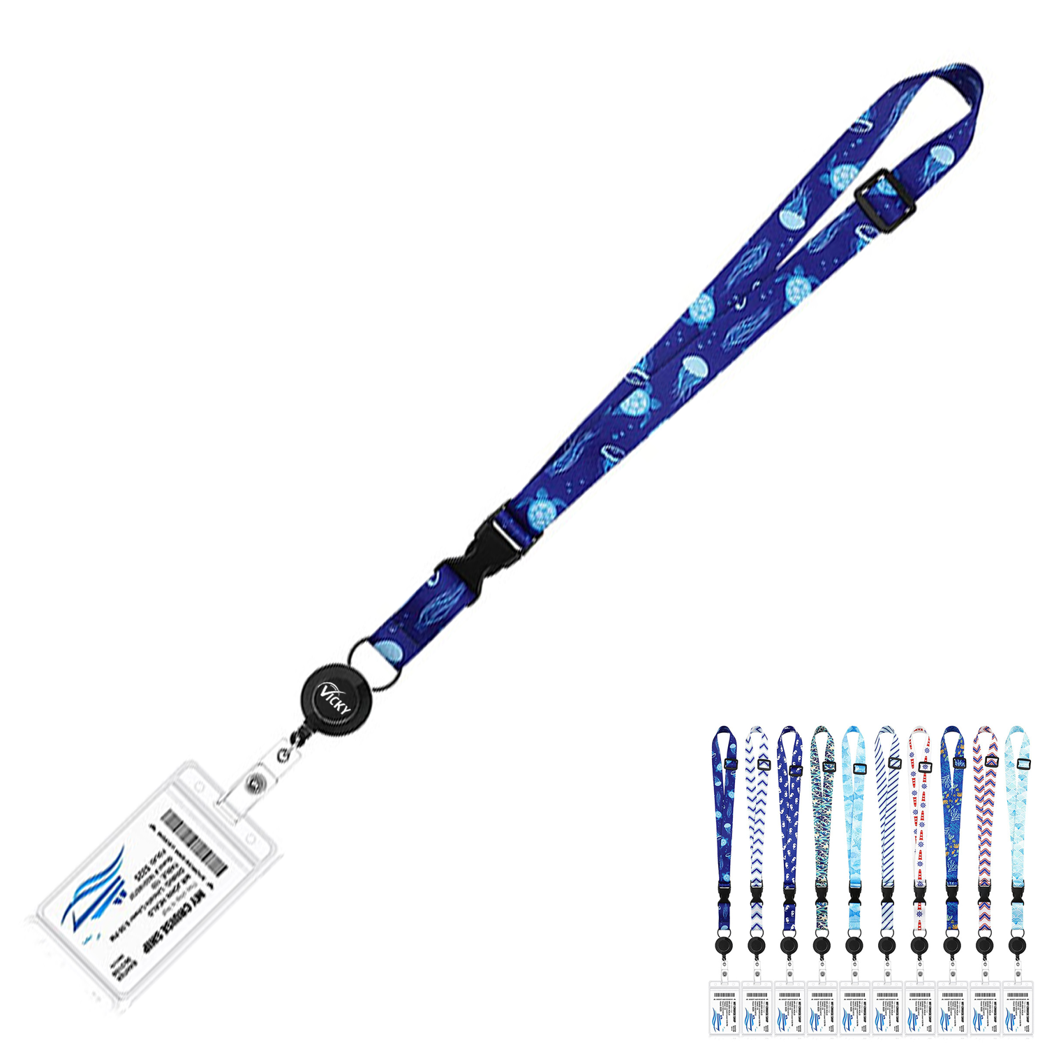 Retractable Carnival Cruise Lanyard 2