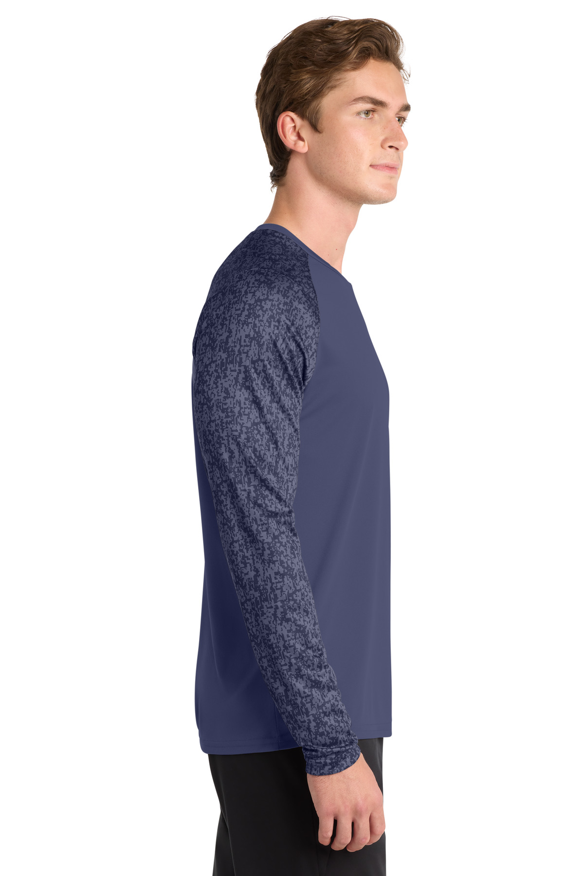 Sport-Tek Long Sleeve Digi Camo Tee. ST460LS 24