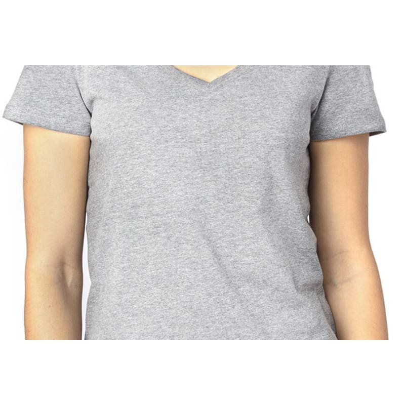 Threadfast Apparel Ladies' Ultimate CVC V-Neck T-Shirt 23