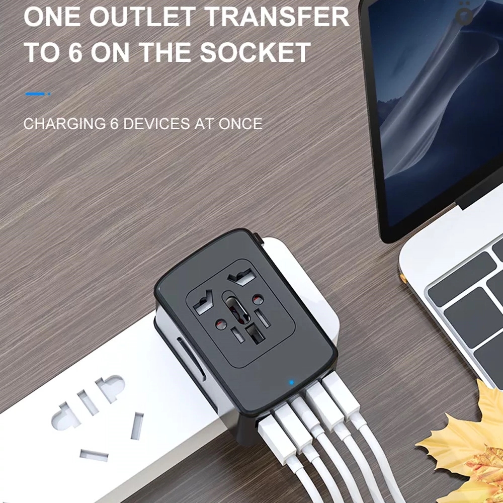 Smart Universal Plug Adapter With Custom Logo 2