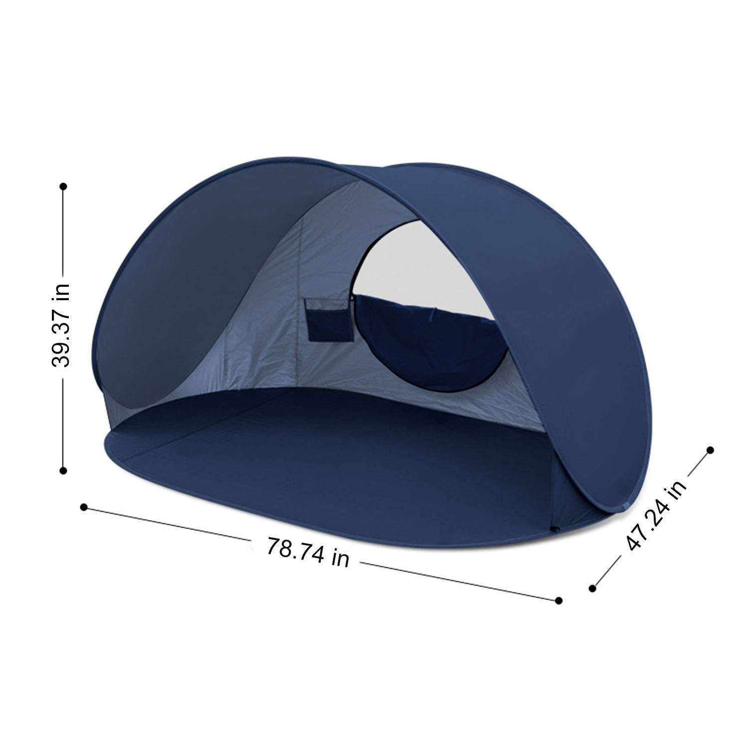 Portable Polyester Pop Up Camping Tent 3