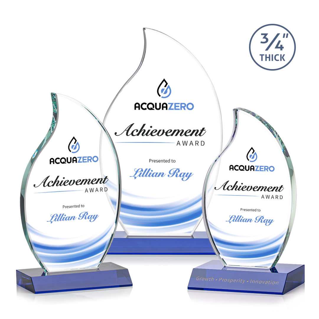 Croydon Flame VividPrint™ Award - Blue 2