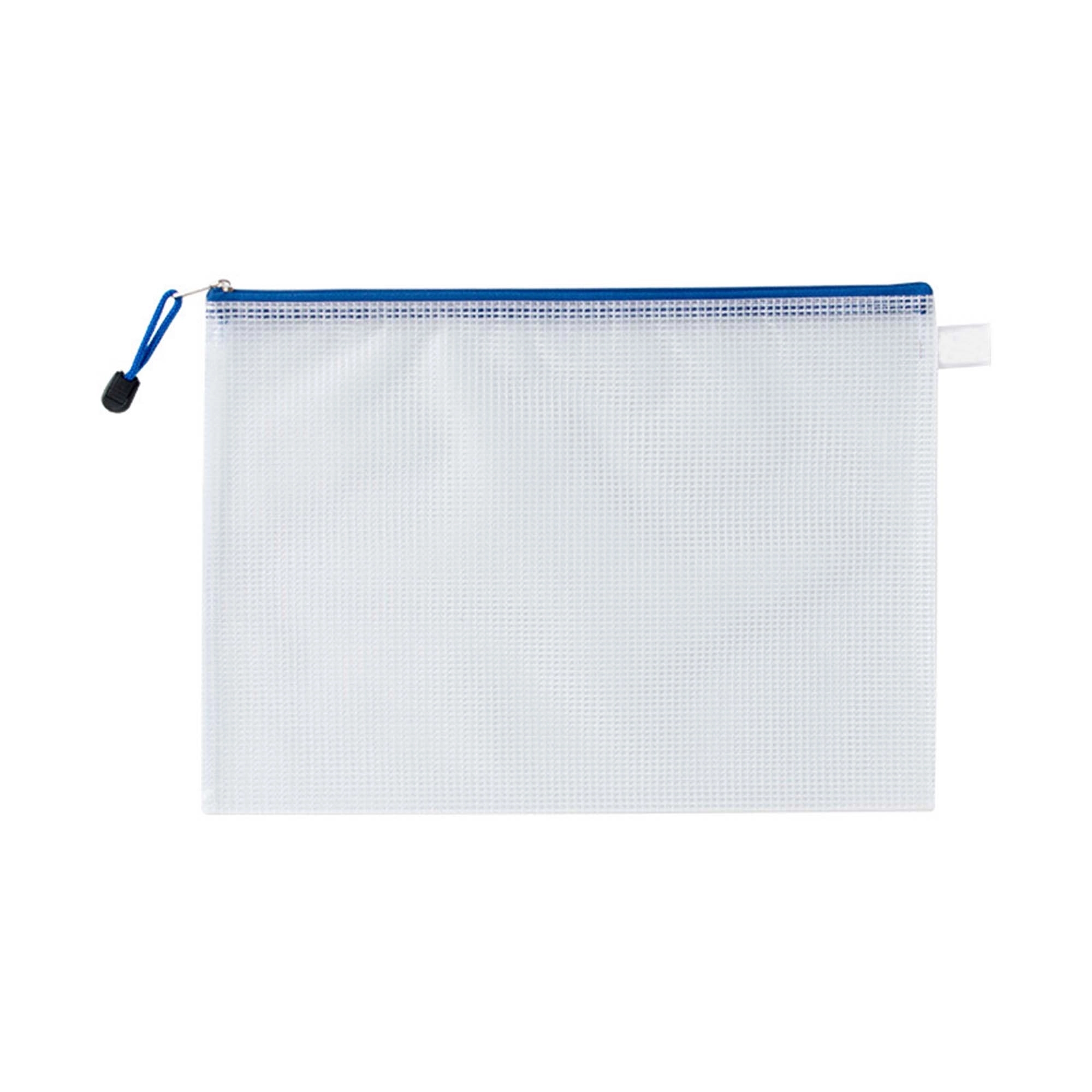 Transparent Mesh Zipper File Pouch 6