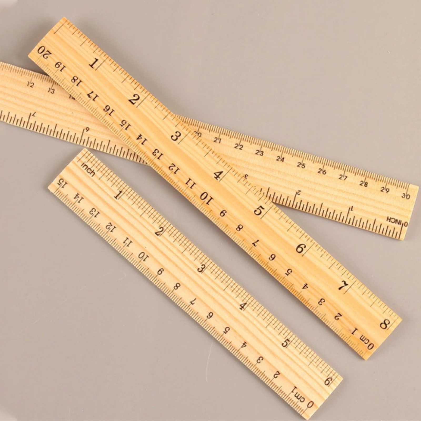 Eco-friendly Wooden Ruler 3