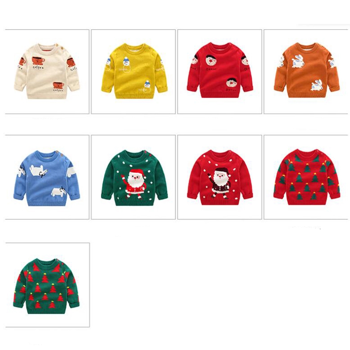 Childrens Sweater Pullover Outfit Jumper 2
