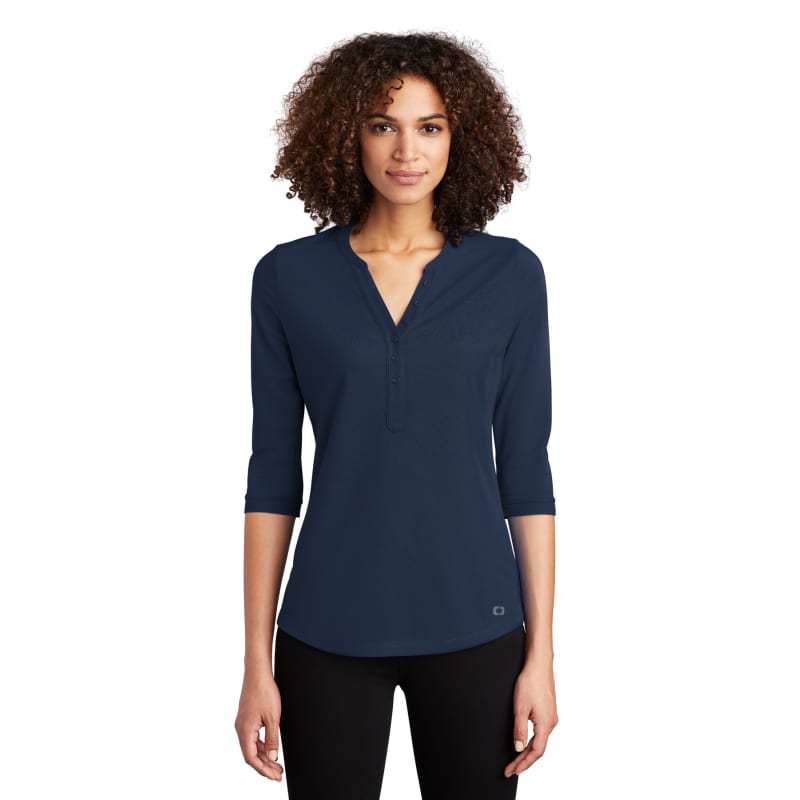 OGIO Women's Jewel Henley 28