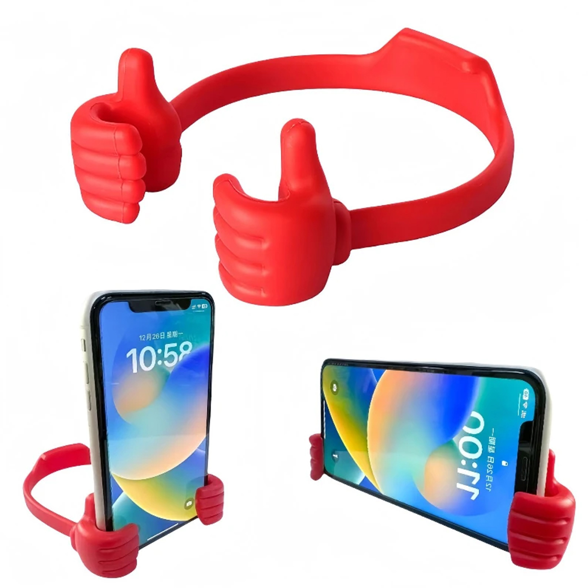 Thumbs Up Flexible Phone Stand for Desk or Promo Use 5