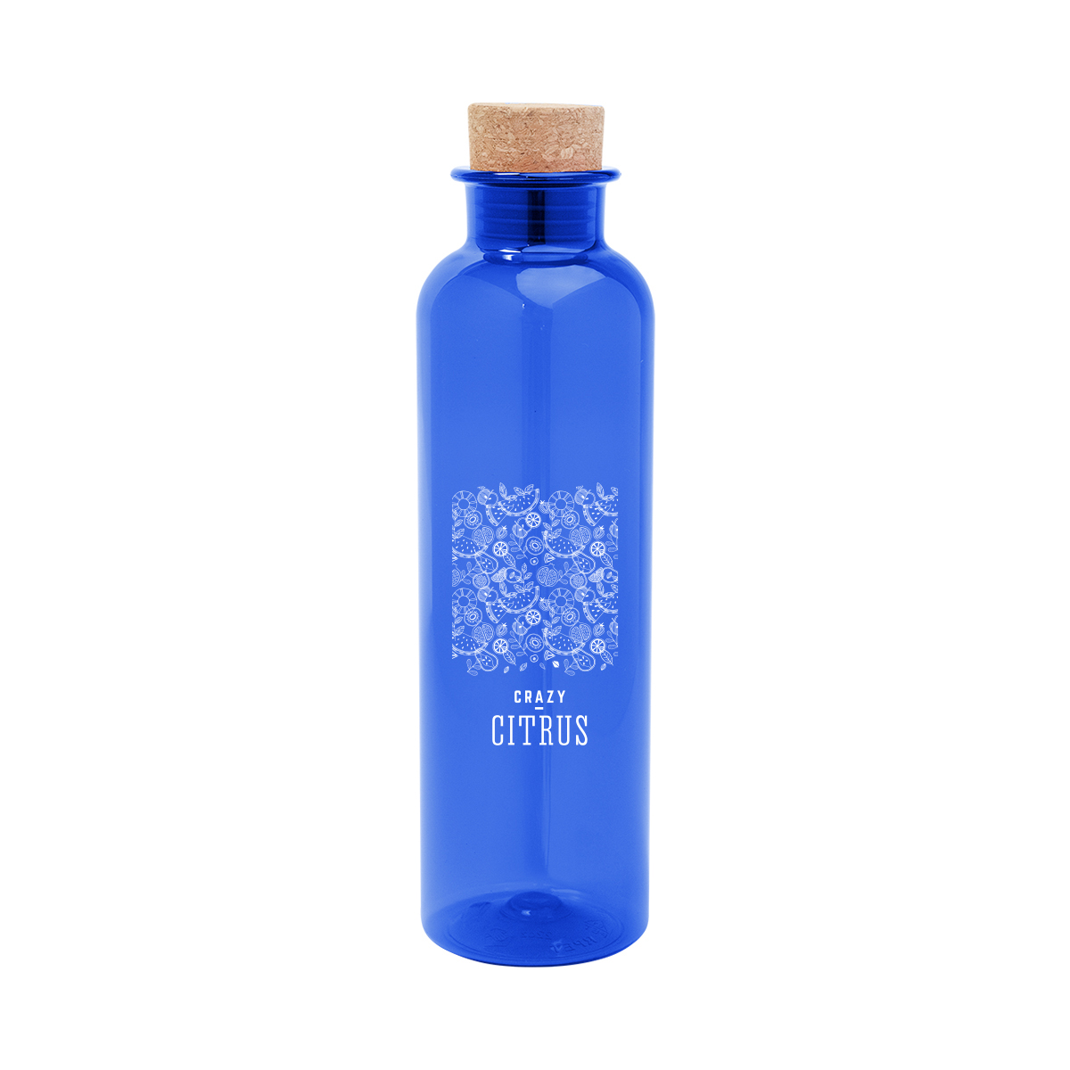 22 Oz. Maddie rPET Bottle With Cork Lid 4