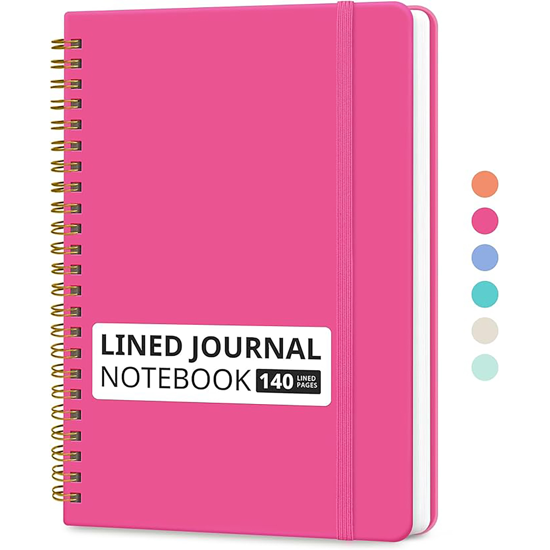 Spiral Academy Ruled Hardcover Notebook 1