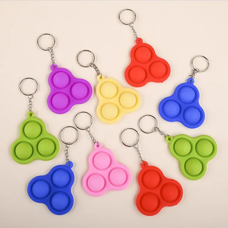 Funny Simple Dimple Toy With Keychain 2