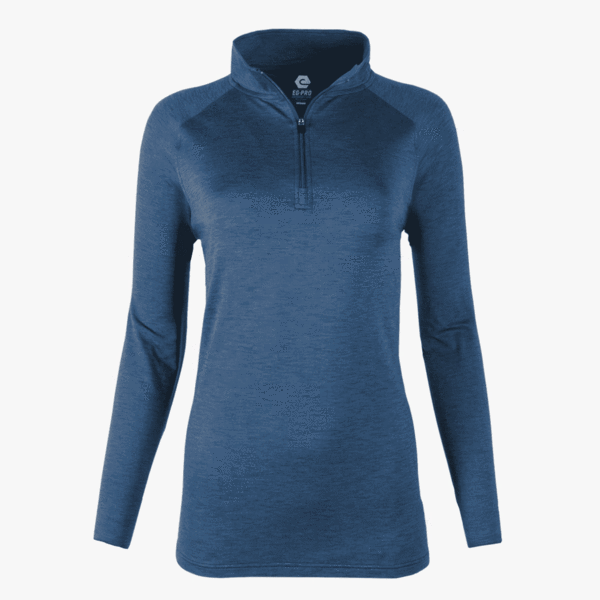#L216 / Imperial Space Dye Women's Long Sleeve 1/4 Zip 8