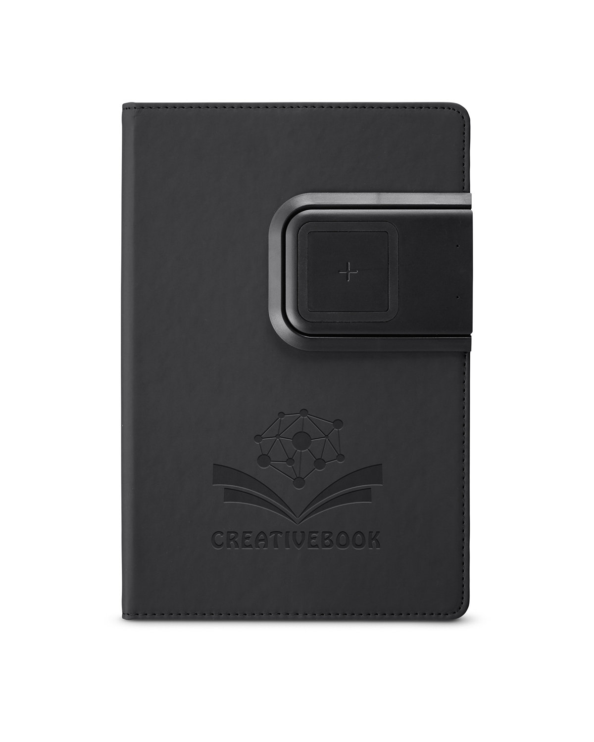 Refillable Journal with Wireless Charging Panel 1