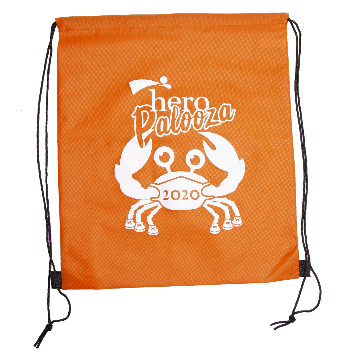 Wanderlust Non-Woven Drawstring Backpack (2 Color Imprint) 5
