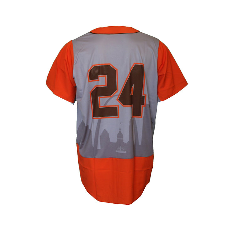 Phenom Full Button Baseball Jersey 4