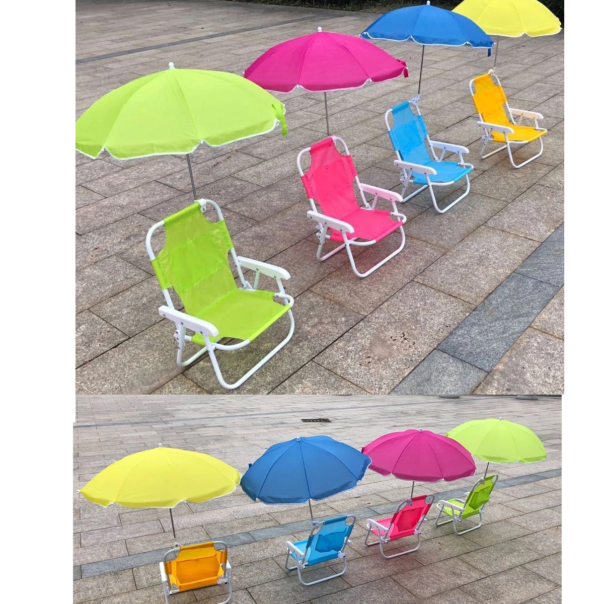 Portable Kids Sunshade Beach Chair 3