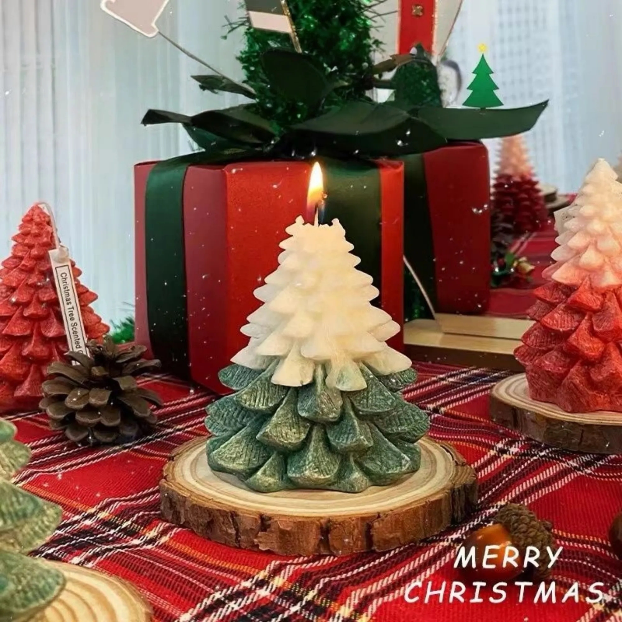 Christmas Tree Scented Candle 2