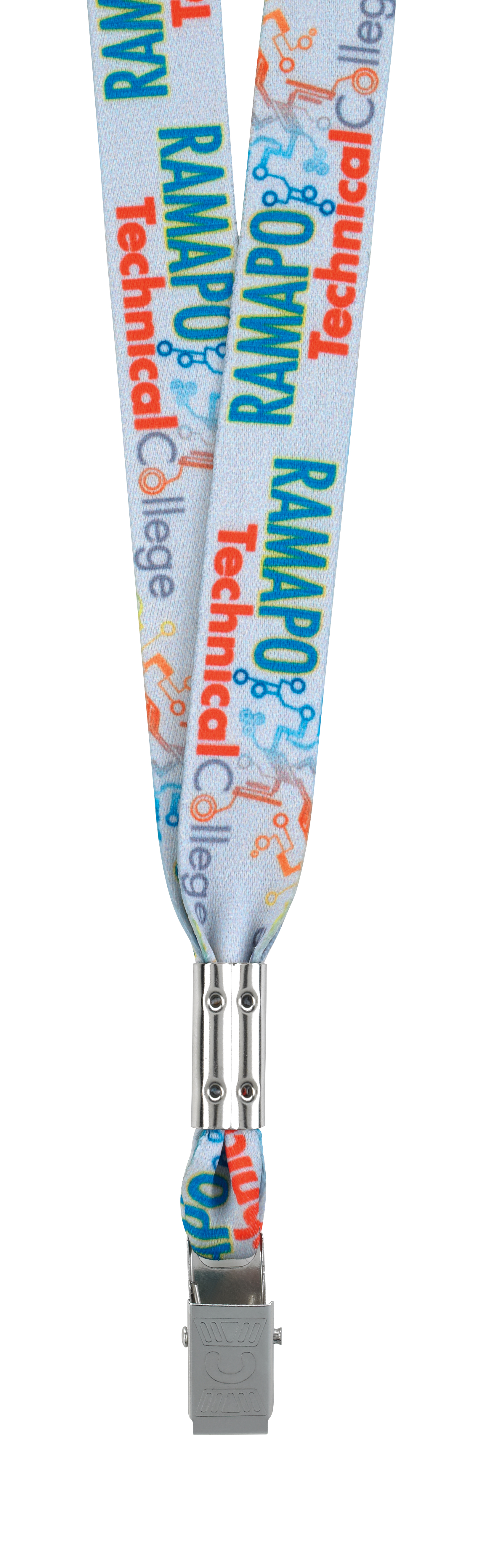 Good Value™ 1/2" RPET Fine-Print Lanyard 8