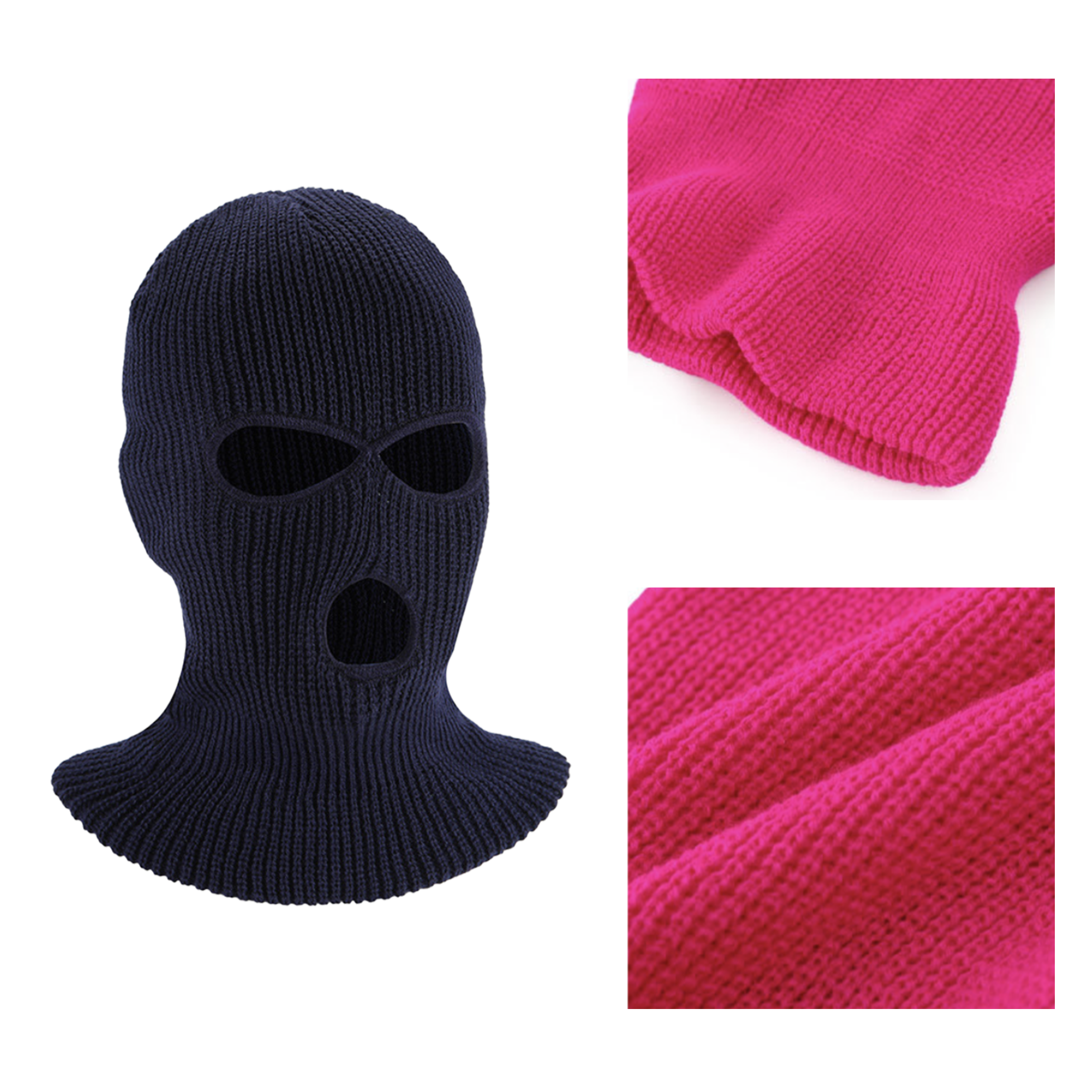 MOQ 10 PCS Stylish Knitted Face Mask 2