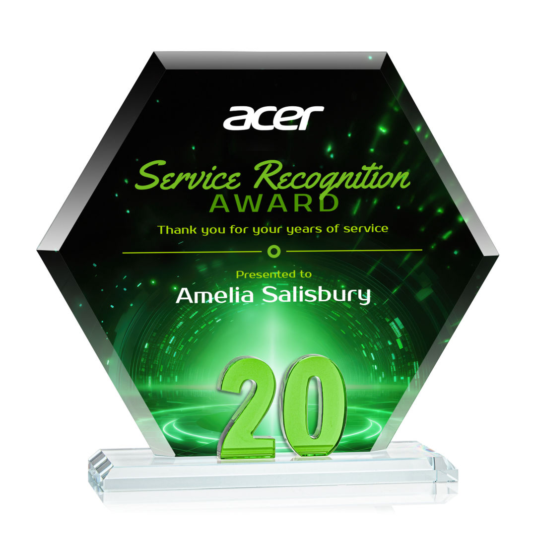 Riviera Anniversary VividPrint™ Award No 20 - Green 8