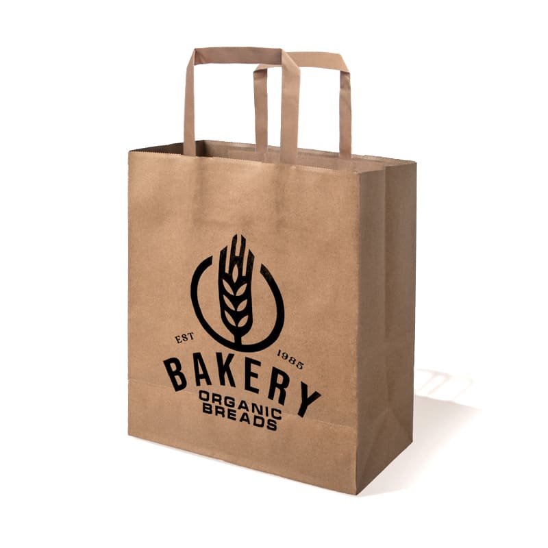 8 X 10 Inch Custom Paper Shopping Bag With Handles 13