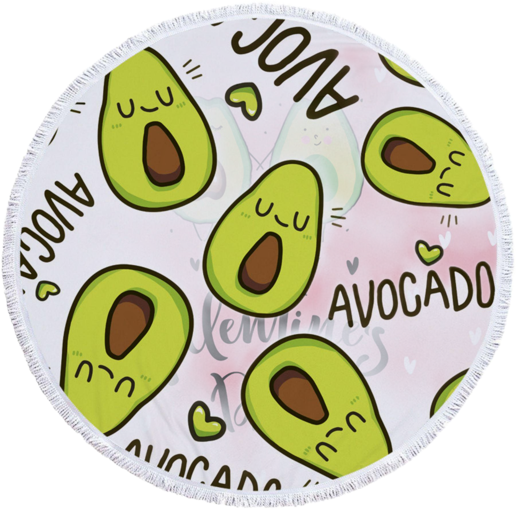 Round Beach Towel 7