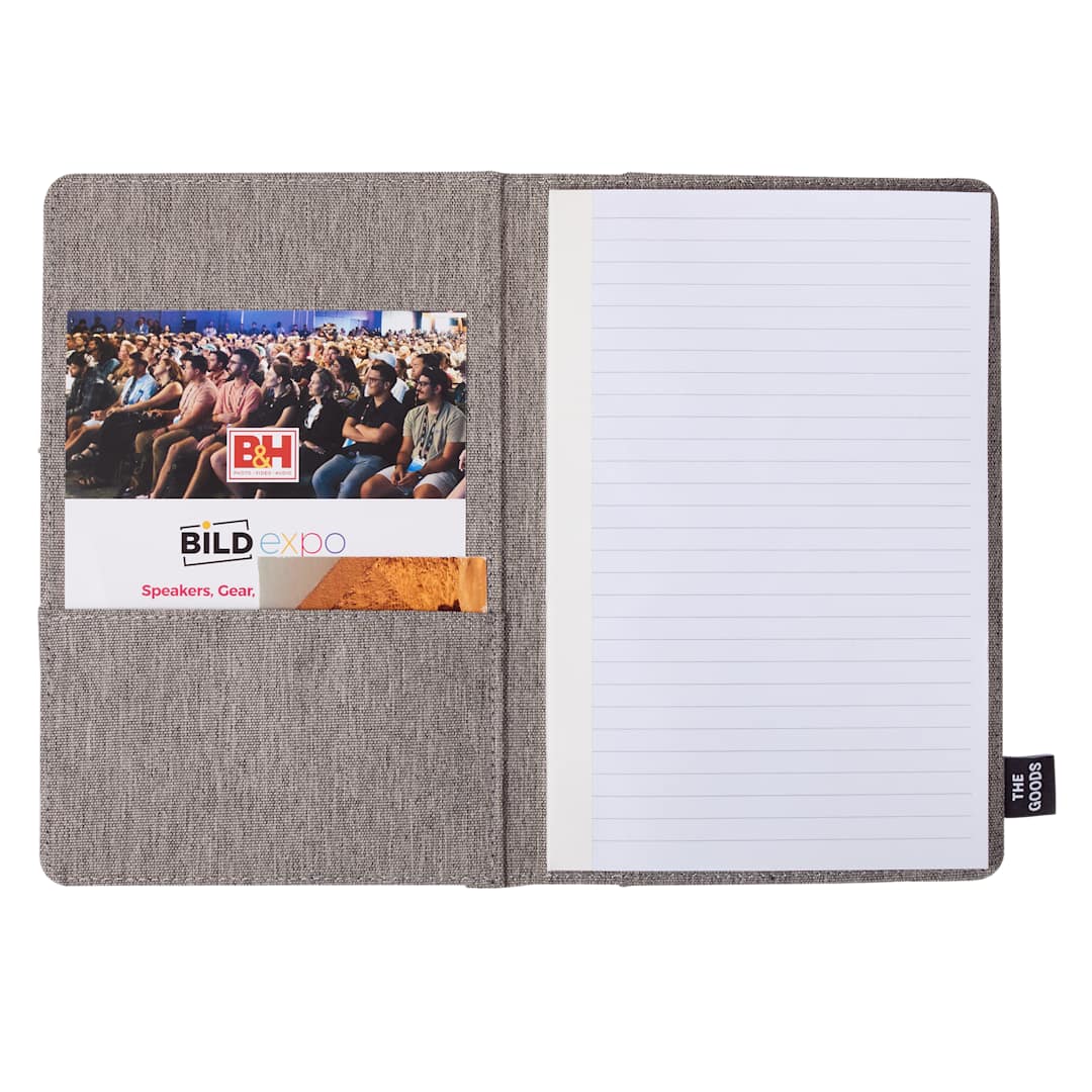 THE GOODS™ 5.5" x 8.5 Recycled Refillable Journal 27