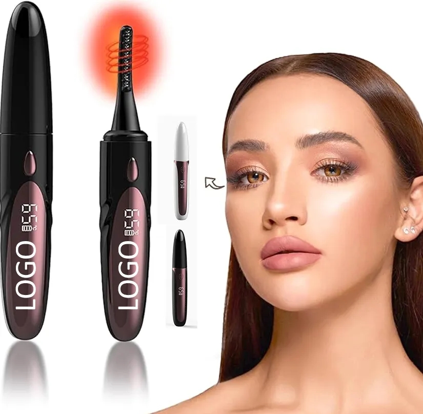 OEM Private Label Eyelash Curler USB Rechargeable Makeup Artist Tool Supplier 6