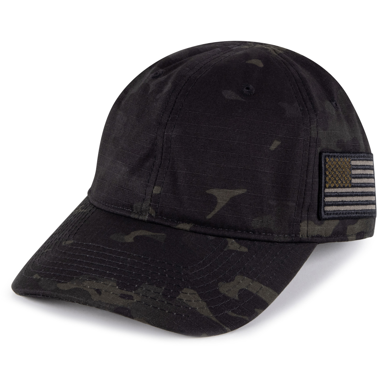 Tactical Multicam Cap w/Flag