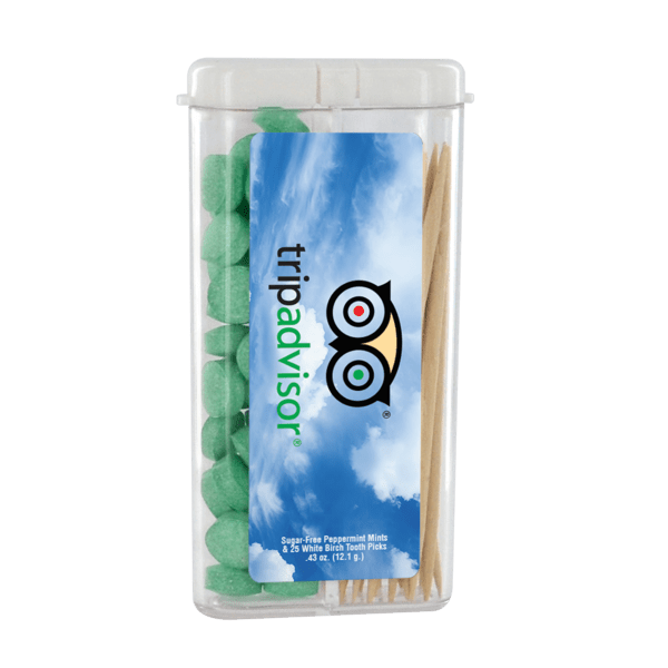Rectangular Flip-Top Mints and Toothpicks 8