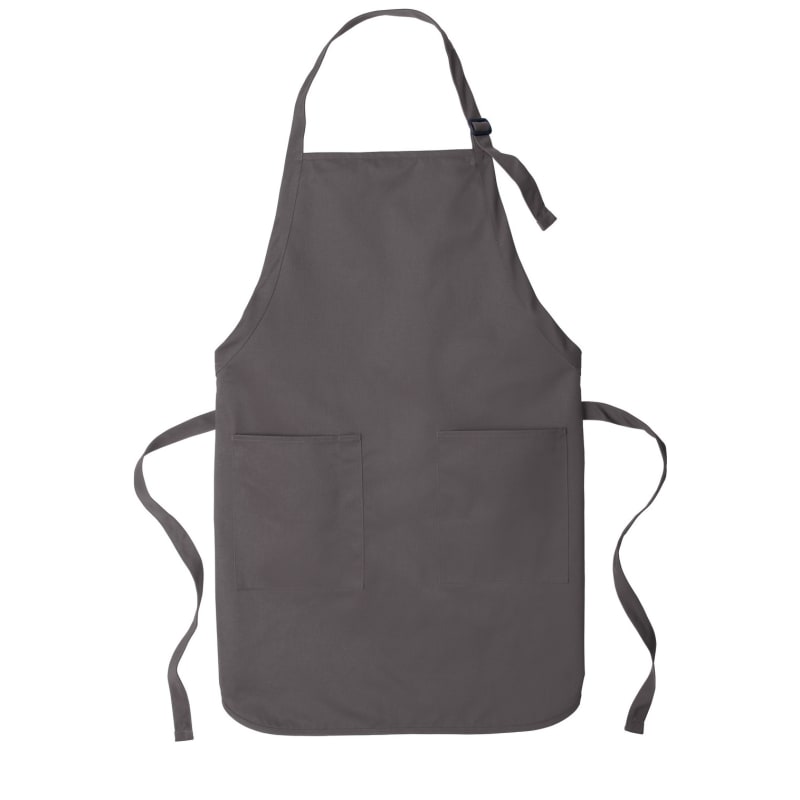 Port Authority Full-Length Two-Pocket Bib Apron. 28