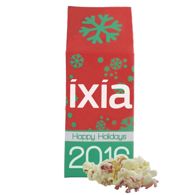 Gable Box - Peppermint Bark Popcorn 1