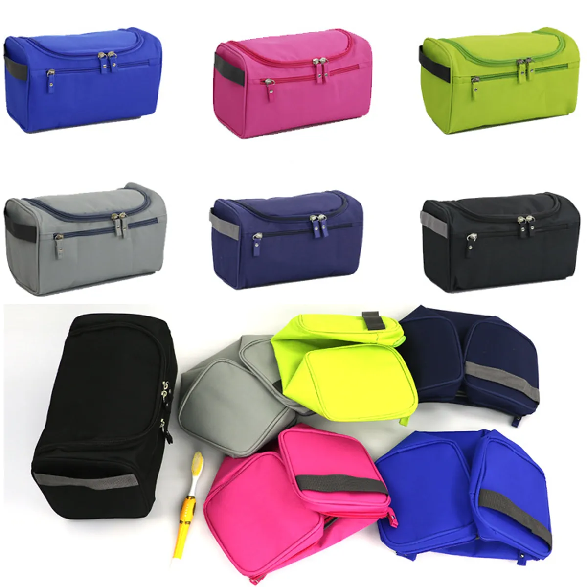 Portable Large Capacity Hang Toiletry Bag Travel Organizer 3