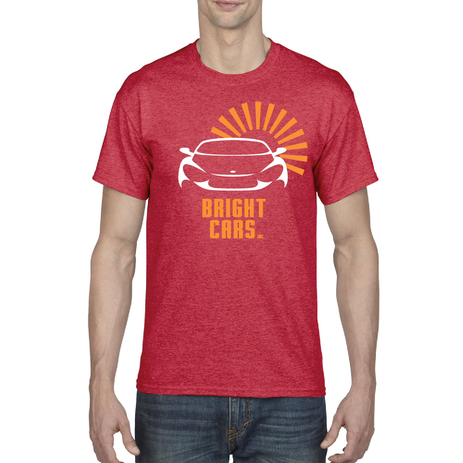 Gildan™ 5.6 oz Poly/Cotton Blend T-Shirt (2 Color Imprint) 6