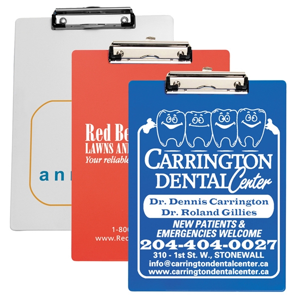 Letter Size Clipboard With Metal Spring Clip 4