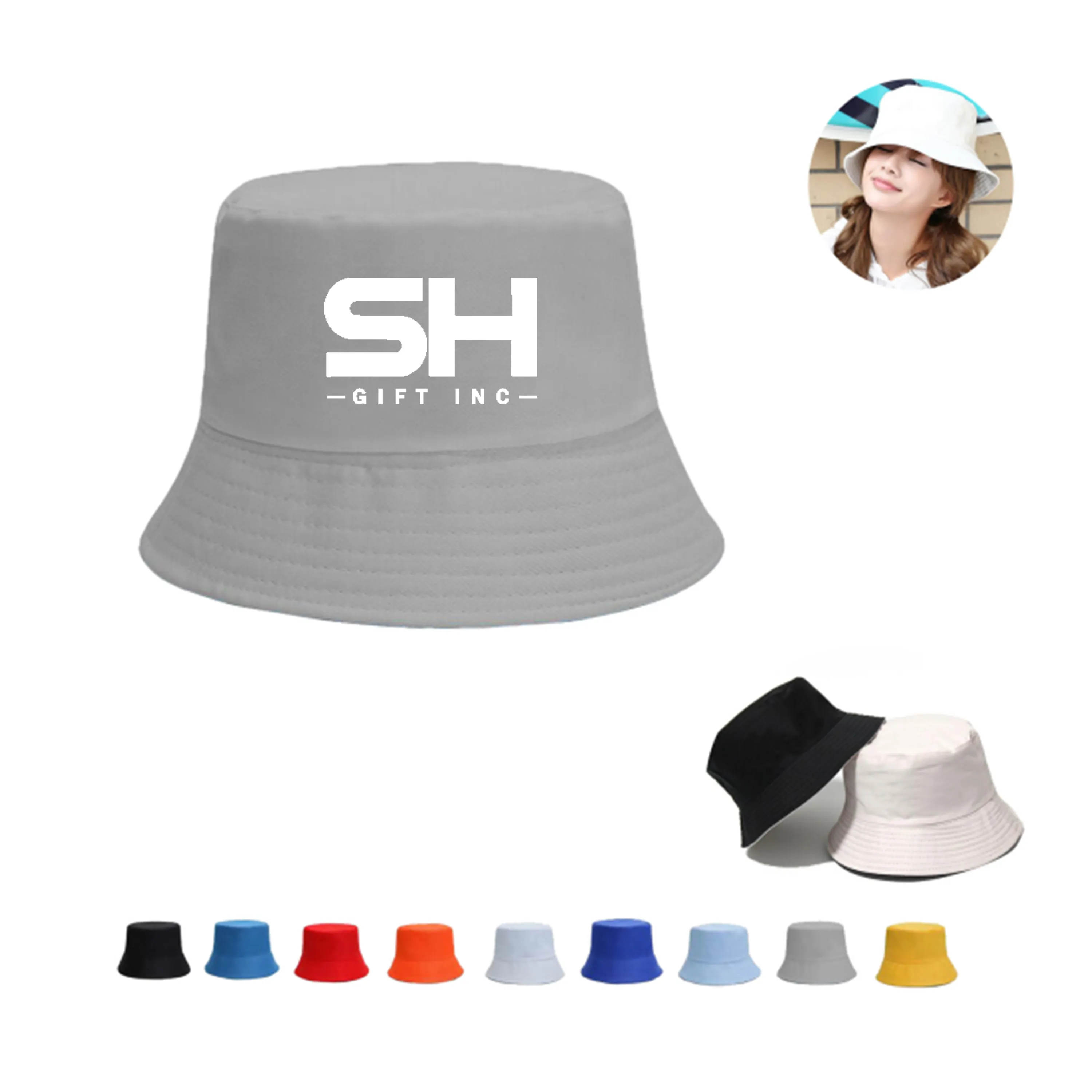 Bucket Sun Hat 2