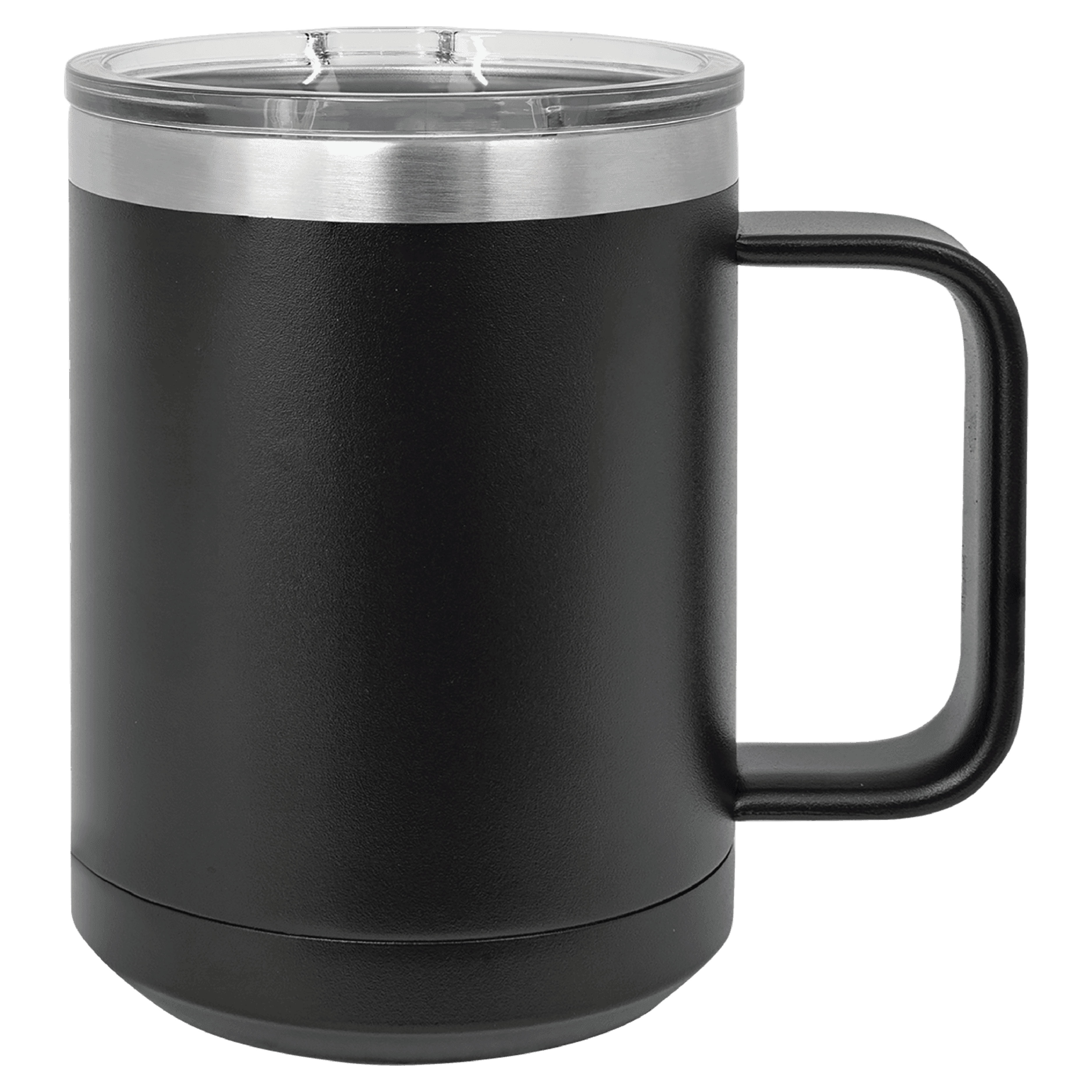 Polar Camel 15 oz. Stainless Steel Coffee Mug w/ Sliding Lid 25