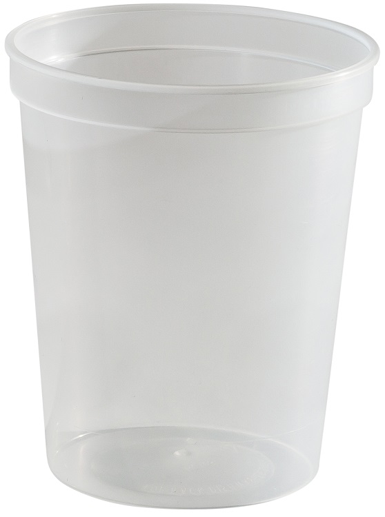 16 oz. Smooth Wall Plastic Stadium Cup 16