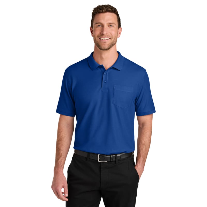 Port Authority Wearever Signature Pique Pocket Polo 30