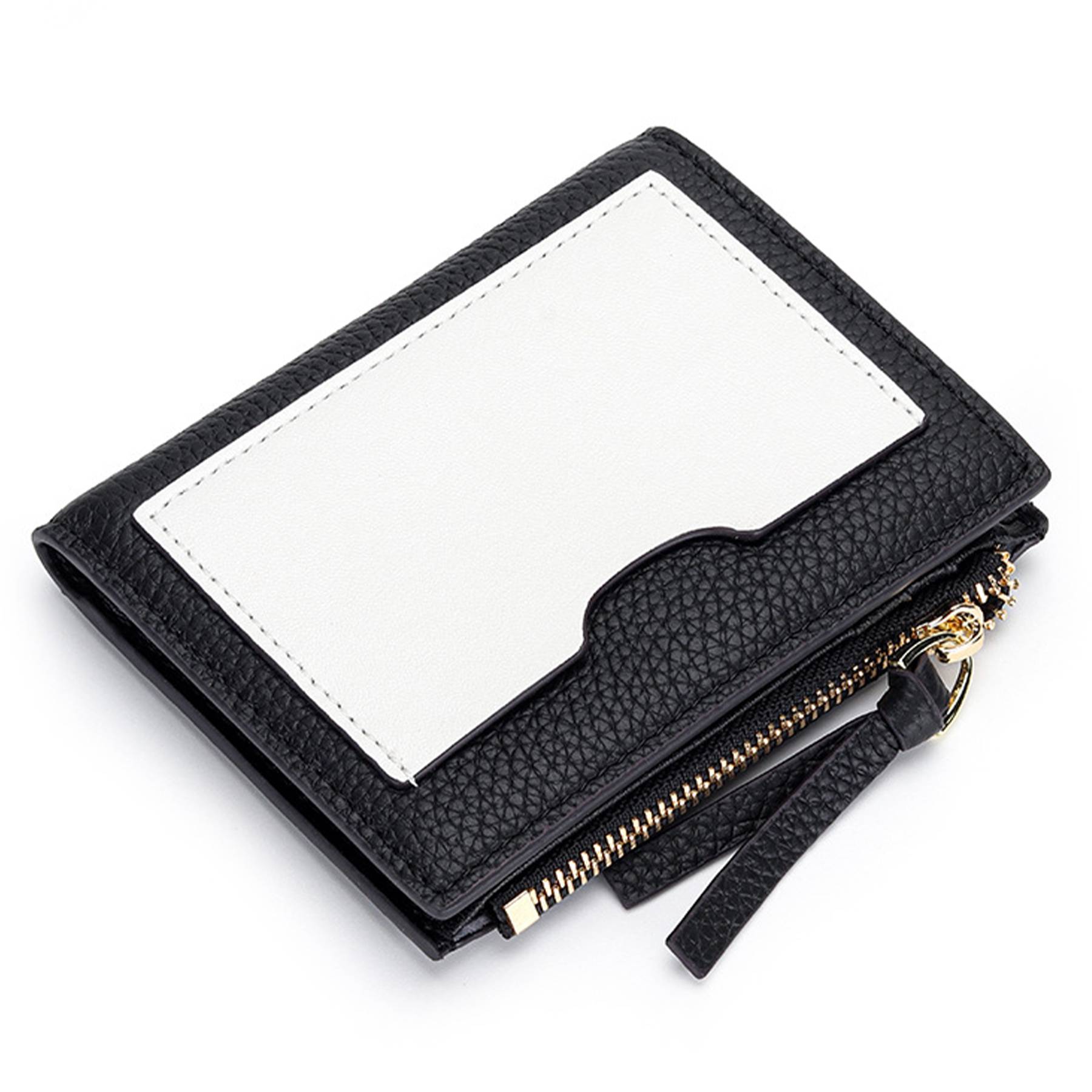 Genuine Leather Stylish zippered coin purse 1