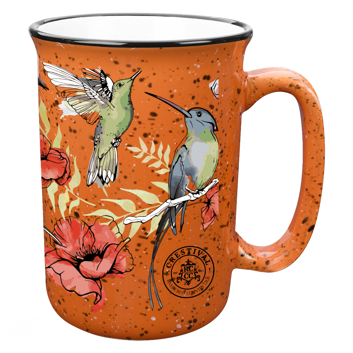 12 Oz. Full Color Tall Campfire Mug 34