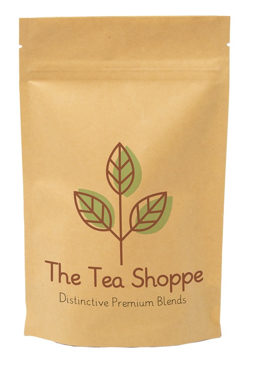 Full Color Stand Up Kraft Barrier Pouch (5" W x 8" H x 2.5" D)