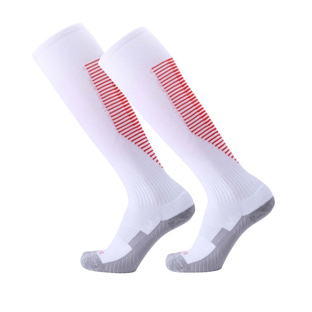 Stripe Knee High Athletic Crew Socks 16