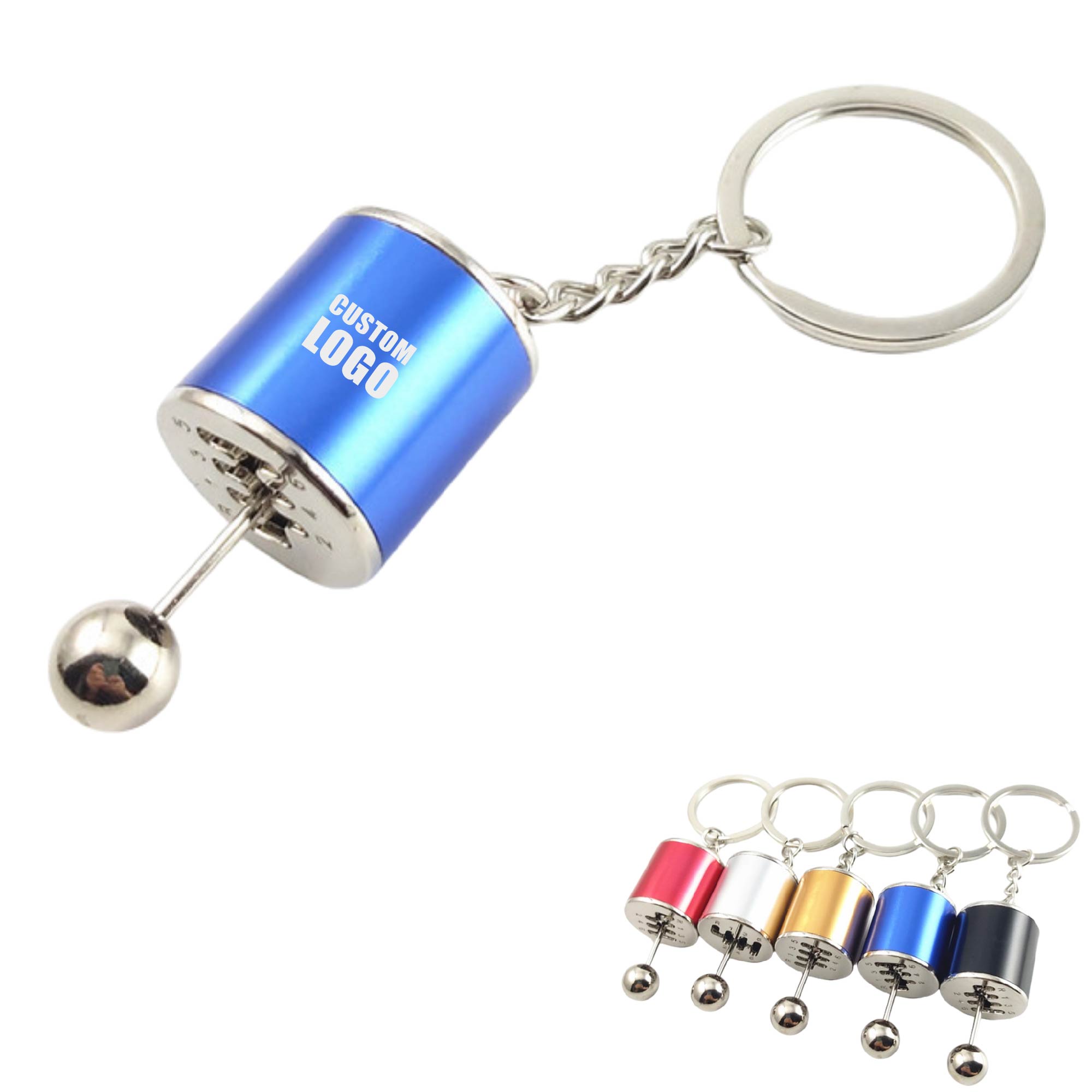MOQ 20 pcs Manual Car Gear Toy Keychain 3