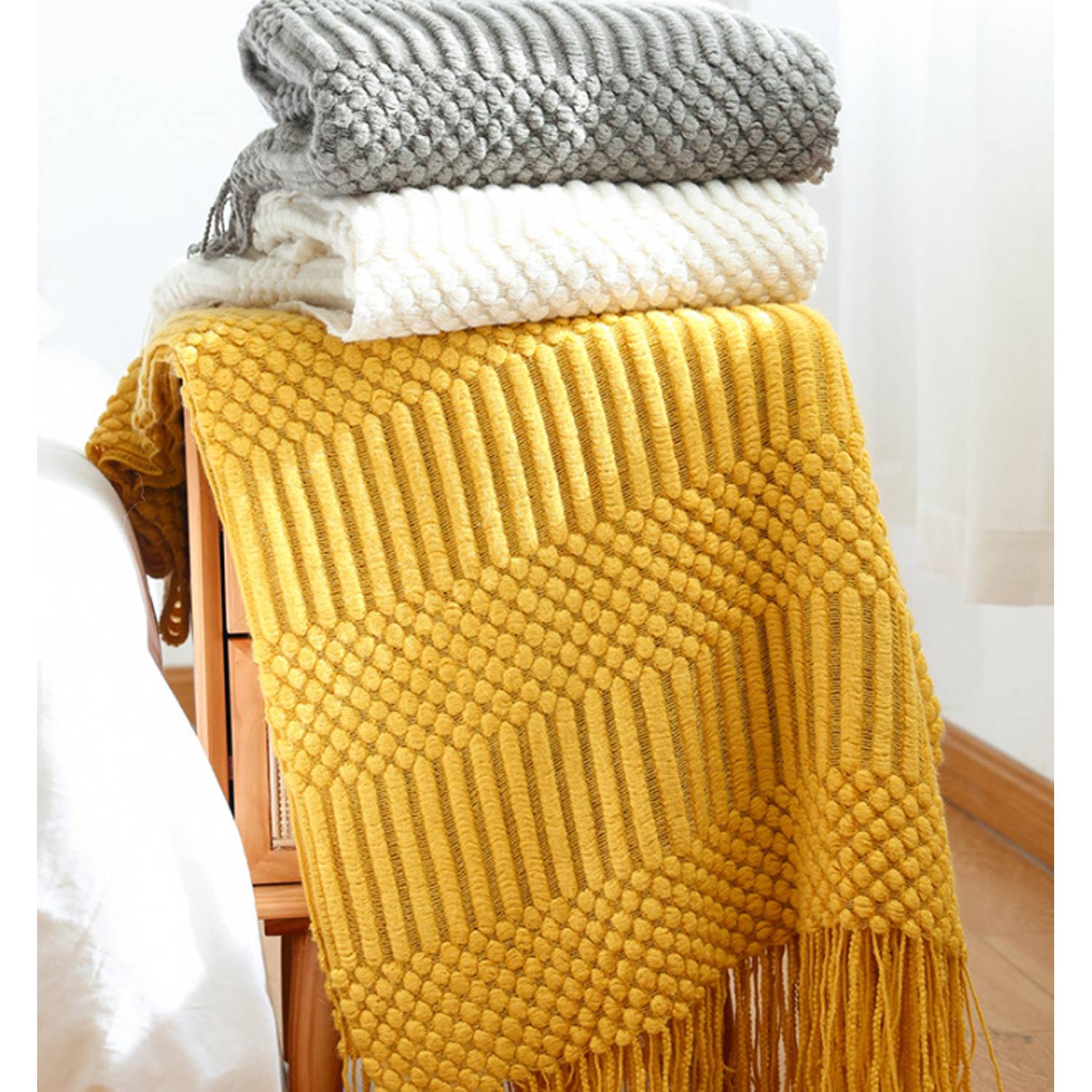 Knitted Throw Blankets 4