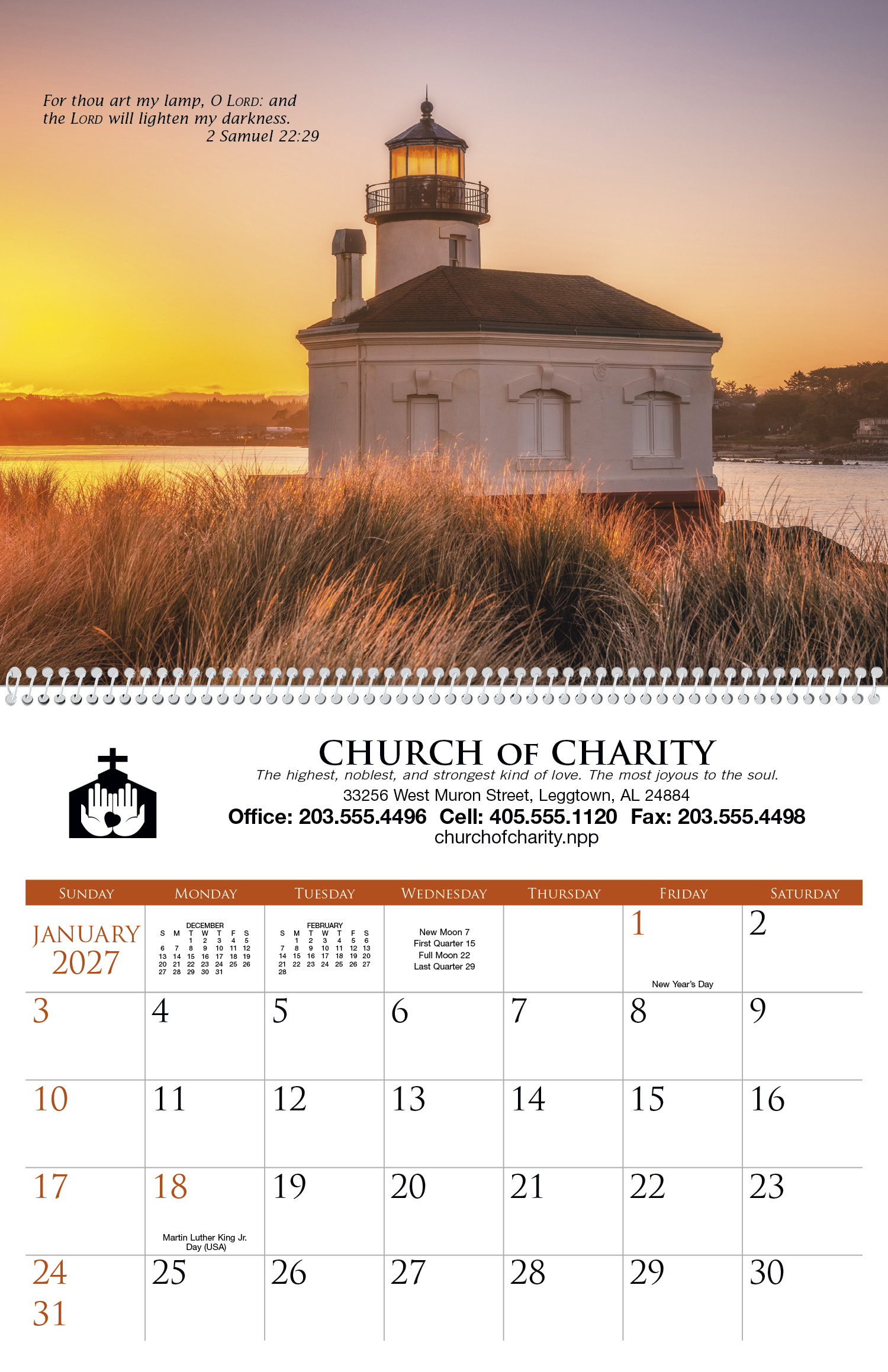 Triumph® Calendars Bible Passages Calendar 48