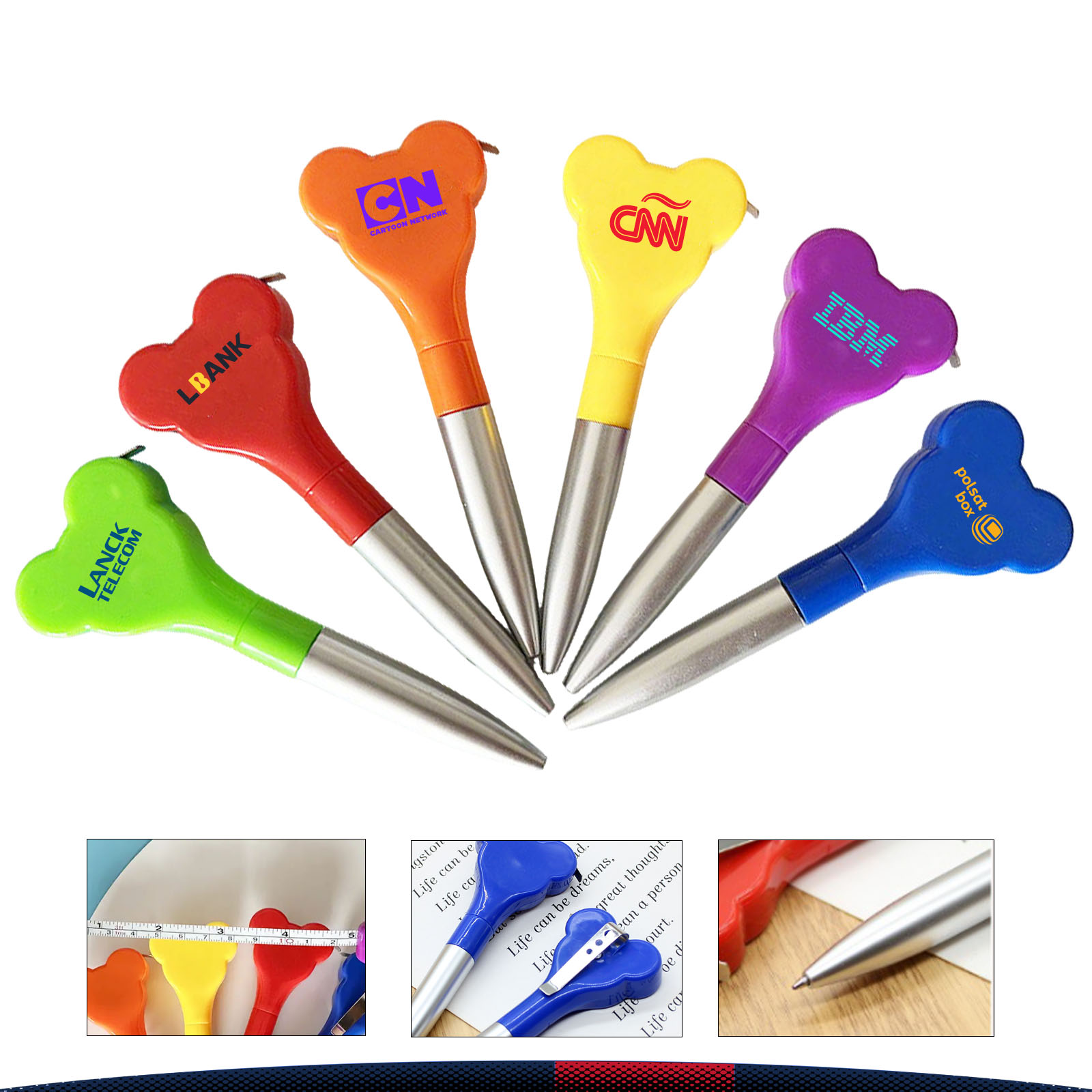 Solvyn Tape Measure Ballpoint Pen 5