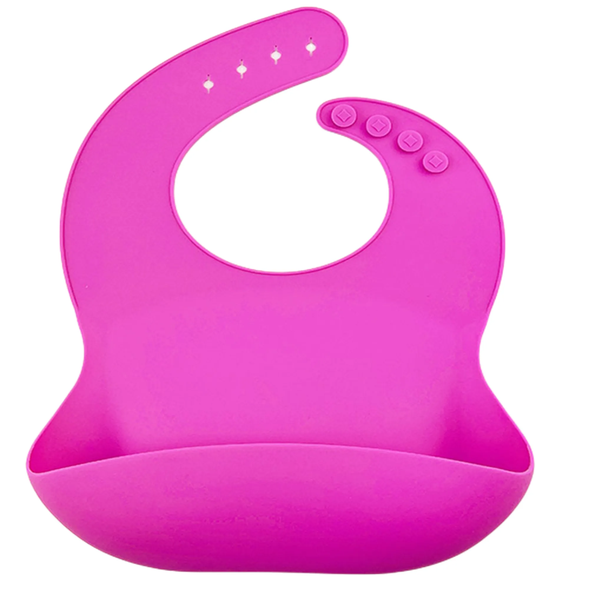 Unisex Waterproof Silicone Baby Bibs 6