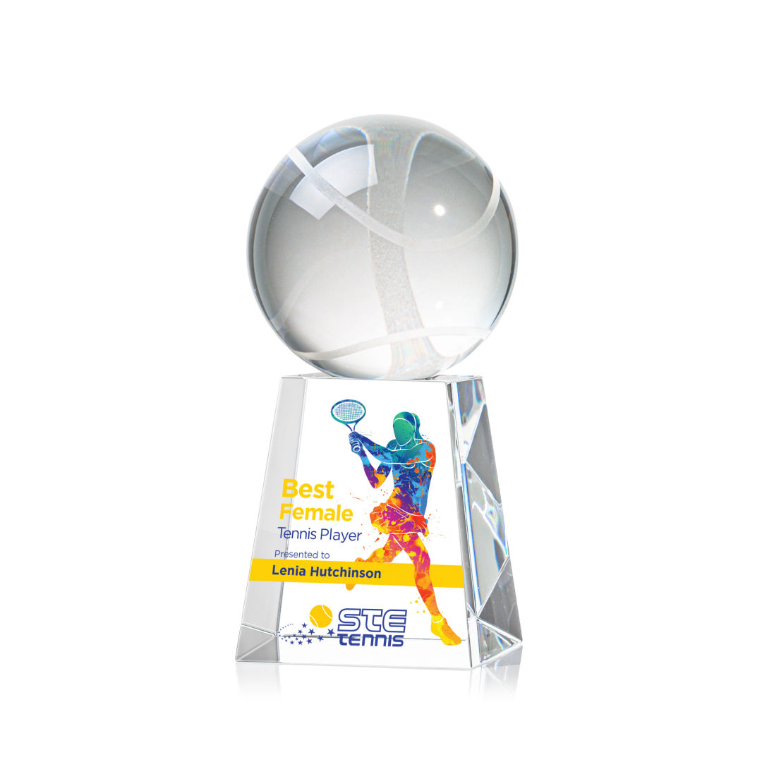 Tennis Ball VividPrint™ Award on Celestina 7