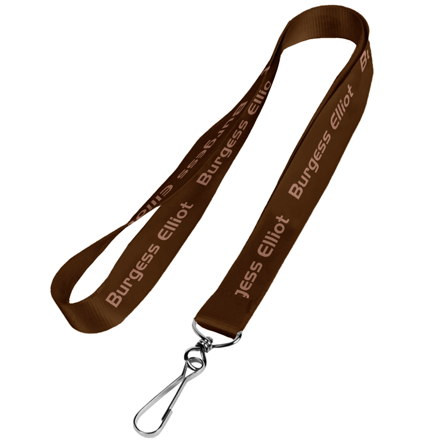 Polyester 1" Wide Lanyard 3